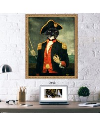 Admiral Pet Portrait
